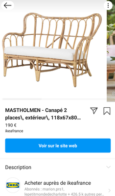 Photo - Ecran Instagram Ikea